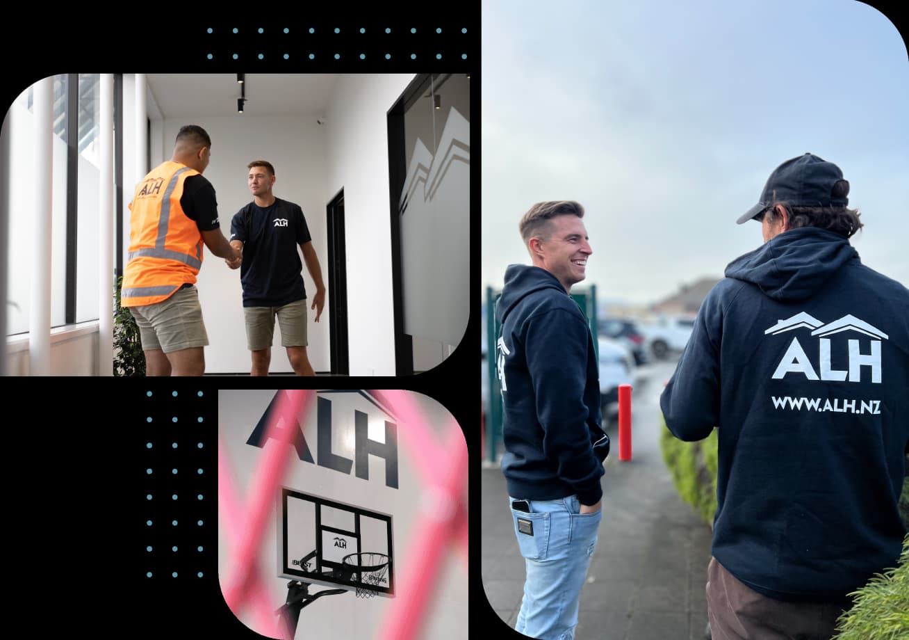 ALH crew on site