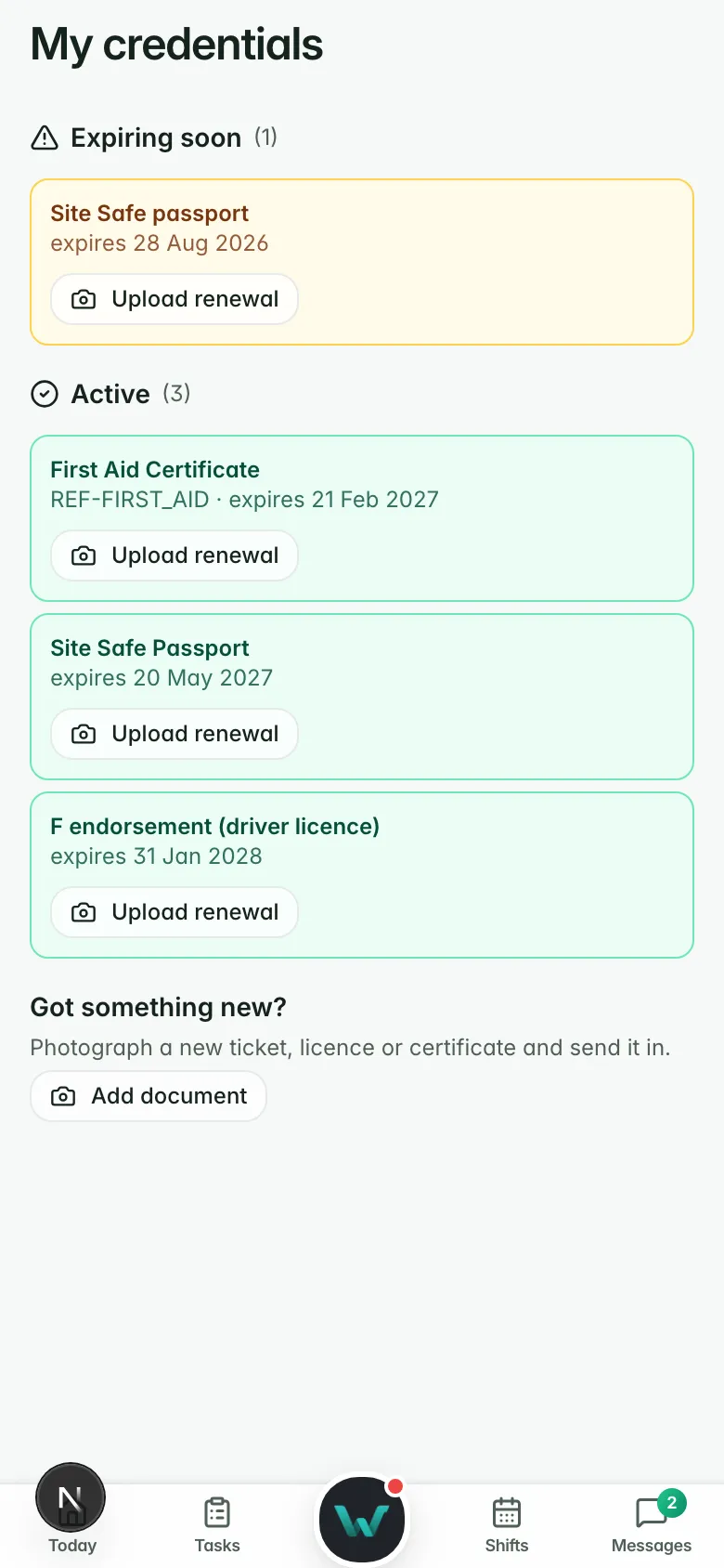 Onboarding & compliance — live demo