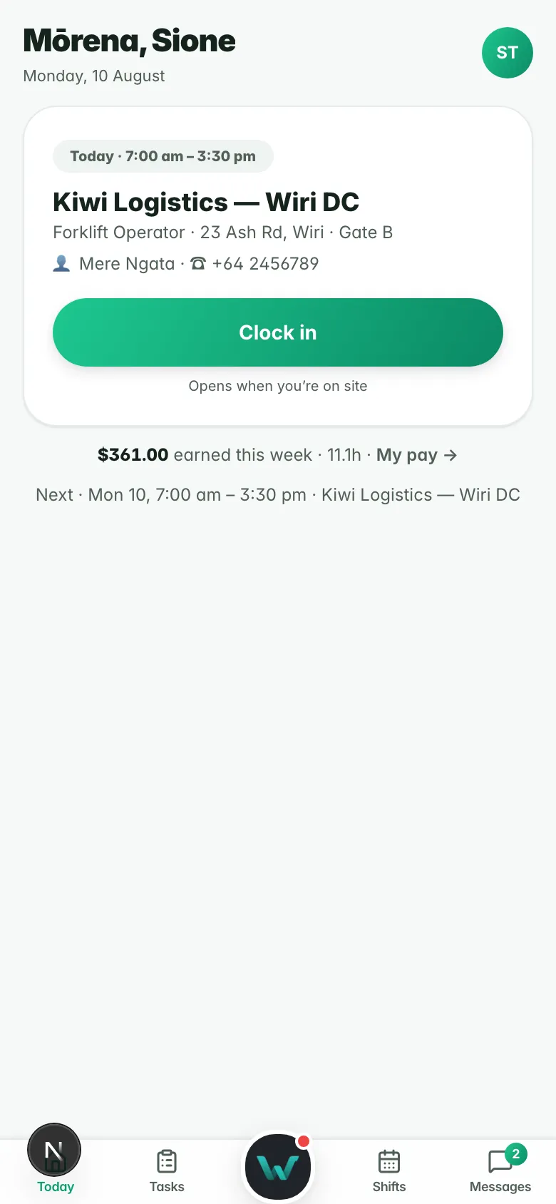 Programmable sites — live demo